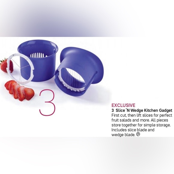 Tupperware Other - Tupperware Slice 'N Wedge Kitchen Gadget